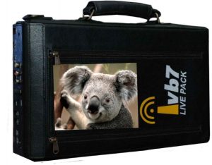 The LP-6 v.2 battery operated touch screen live streaming equipment